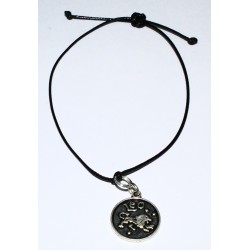 Bransoletka zawieszka znak zodiaku Lew Leo